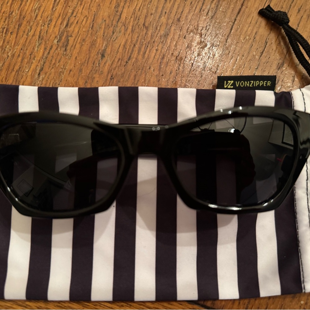 Von Zipper Black Sunglasses